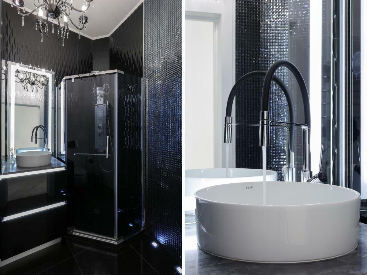 קייב Black&White Apartment In Smart Plaza מראה חיצוני תמונה